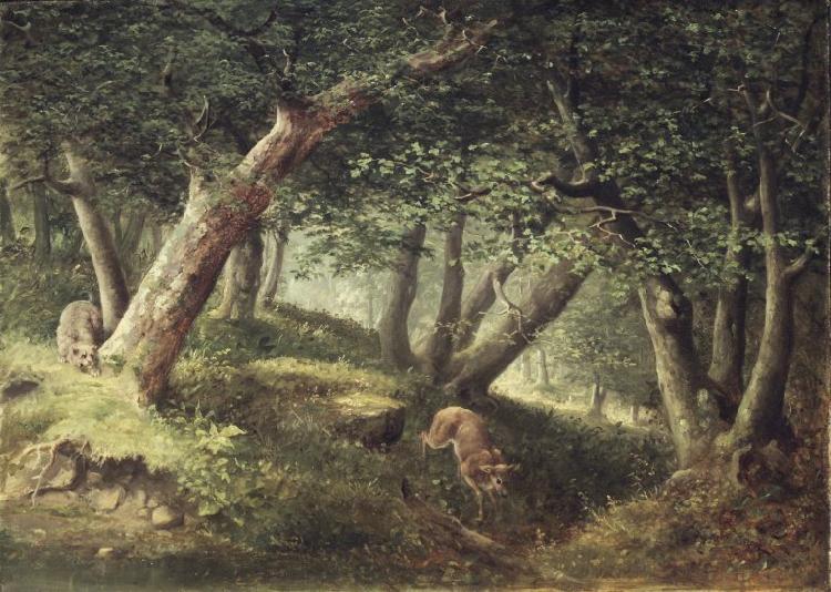 William Holbrook Beard Brooklyn Museum In the Forest China oil painting art